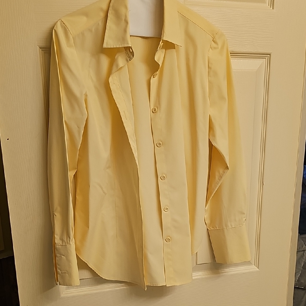 Men's Yellow Dress Shirt